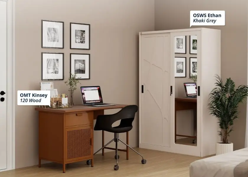 Lemari & Meja Besi Estetik Olymsteel